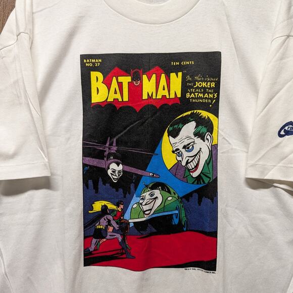 80s Batman and Joker Comicbook T shirt - Picture 3 of 6
